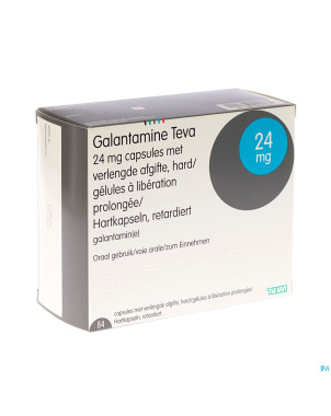 Galantamine teva 24 mg caps liber prolonge 84