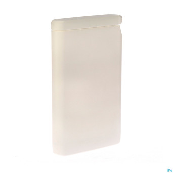 Boite pilule plat hdpe blanc 275ml    pontos
