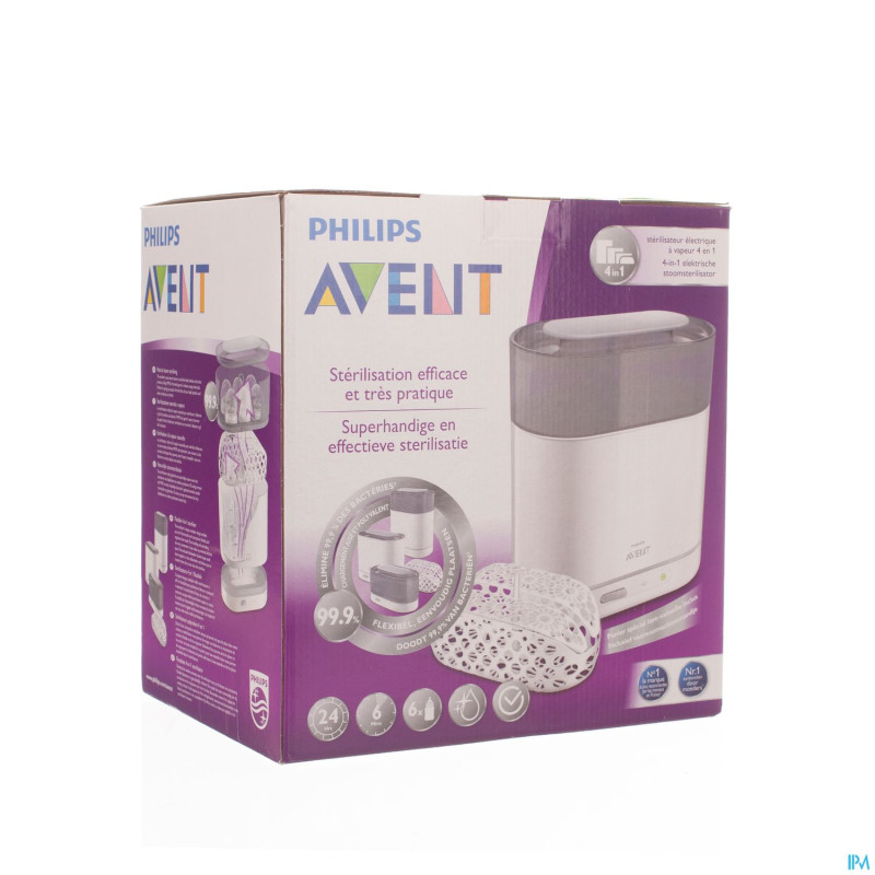 Philips avent sterilisateur electrique vapeur 4en1