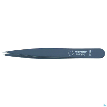 Morser pince epiler pointu noir    125c