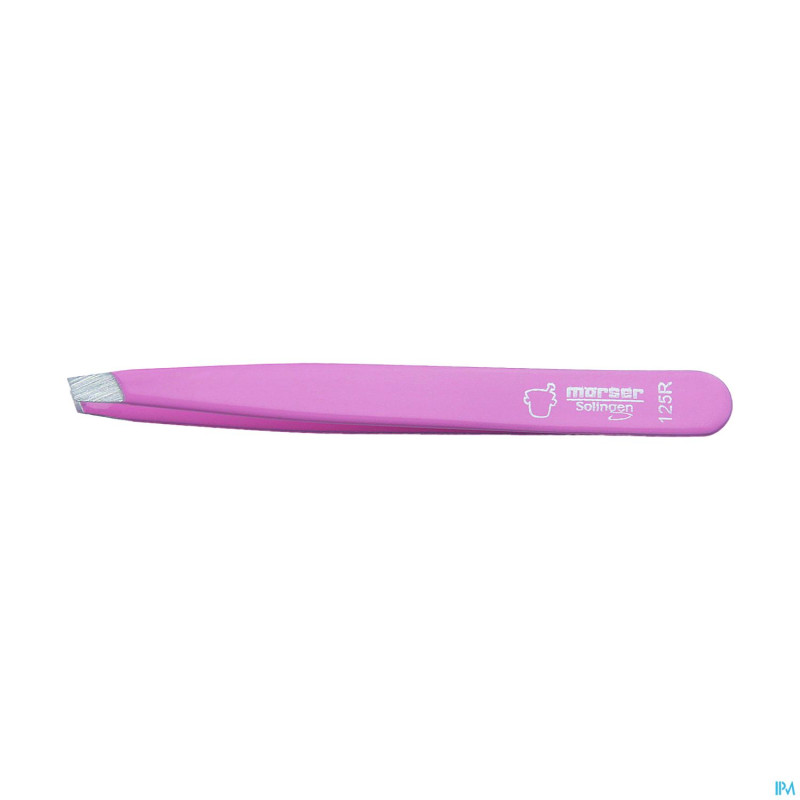 Morser pince epiler mors biais rose    125r