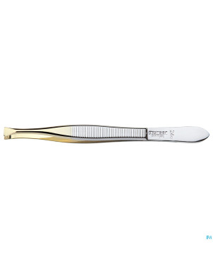 Morser pince epiler mors droit dore    24a