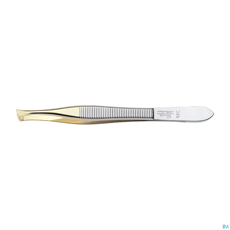 Morser pince epiler mors biais dore    24b