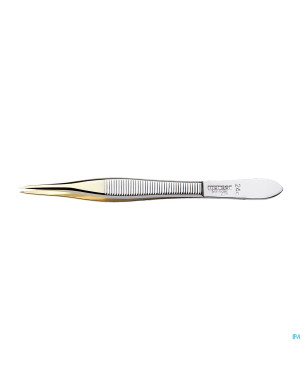 Morser pince epiler mors pointu dore    24c