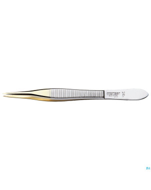 Morser pince epiler mors pointu dore    24c