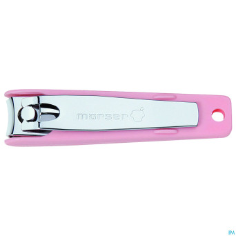 Morser coupe ongles rose chrome + housse    72r