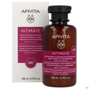 Apivita intimate soins doux msse nett a/sec. 200ml