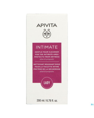 Apivita intimate soins doux msse nett a/sec. 200ml
