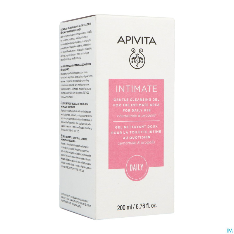 Apivita intimate soins doux gel nett us.quot.200ml