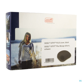 Sissel housse noir velours pour sitfit plus