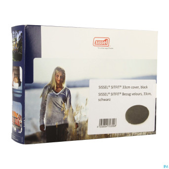 Sissel housse antracite pour sitfit 33cm velours