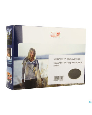 Sissel housse antracite pour sitfit 33cm velours