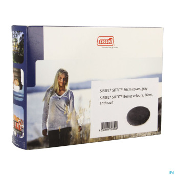 Sissel housse antracite pour sitfit 36cm velours
