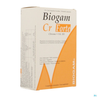 Biogam cr forte amp buv. 30x2ml