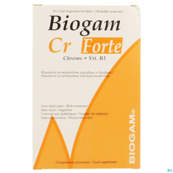 Biogam cr forte amp buv. 30x2ml