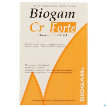 Biogam cr forte amp buv. 30x2ml