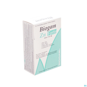 Biogam zn forte amp buv. 30x5ml