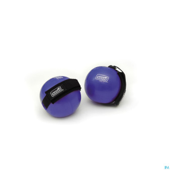 Sissel pilates toning ball+poignee mauve    500g
