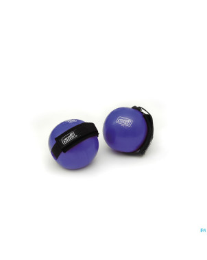 Sissel pilates toning ball+poignee mauve    500g