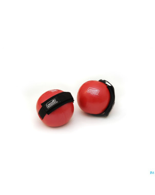 Sissel pilates toning ball+poignee rge fuchsia 1kg