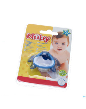 Nuby sucette tritan geo silicone ortho 0-2m
