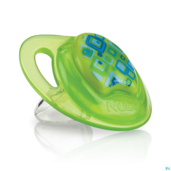 Nuby sucette tritan prism silicone ortho 6-18m