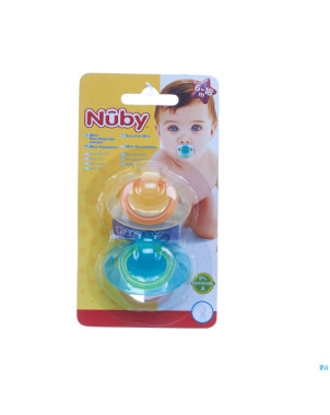 Nuby sucette pp silicone ortho 6-18m 2
