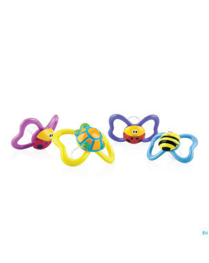 Nuby sucette tritan paci-pals sil ovale +18m