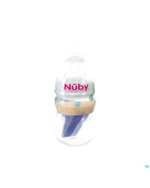 Nuby biberon pp 250ml tetine 3v 0-12m