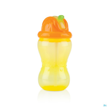 Nuby gobelet a/goutte pp 355ml flip-it+pail.+12m