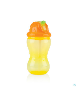 Nuby gobelet a/goutte pp 355ml flip-it+pail.+12m