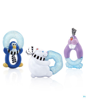 Nuby figure dentition refrigerante ice-gel +6m