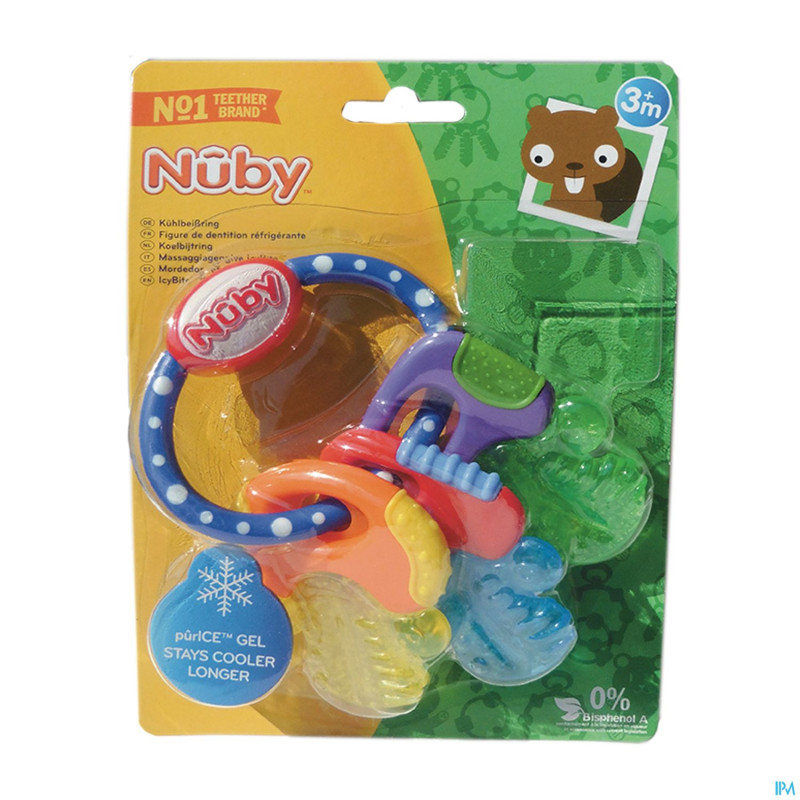 Nuby clefs dentition refrigerante ice-gel