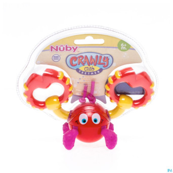Nuby figure dentition forme crabe +6m