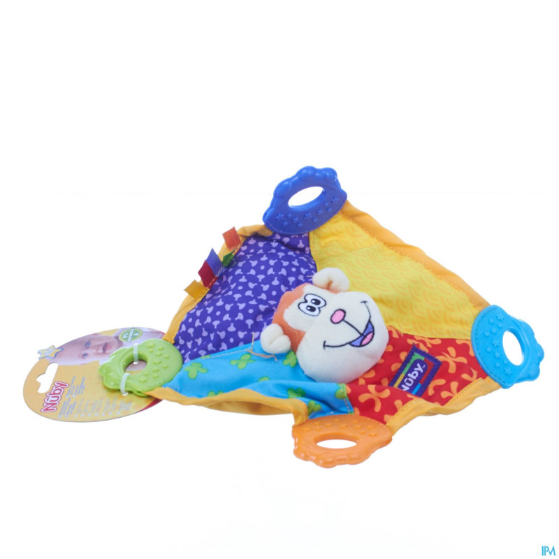 Nuby carre eveil 4 anneaux dentition