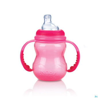 Nuby tasse a/goutte pp 240ml variable +4m