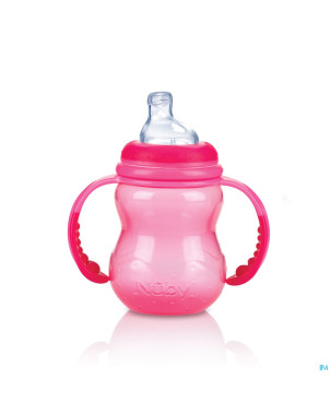 Nuby tasse a/goutte pp 240ml variable +4m