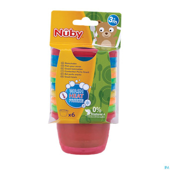 Nuby bol pp 300ml avec couvercle 6