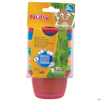 Nuby bol pp 300ml avec couvercle 6