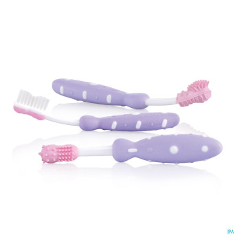 Nuby set evolutif brosse a dents