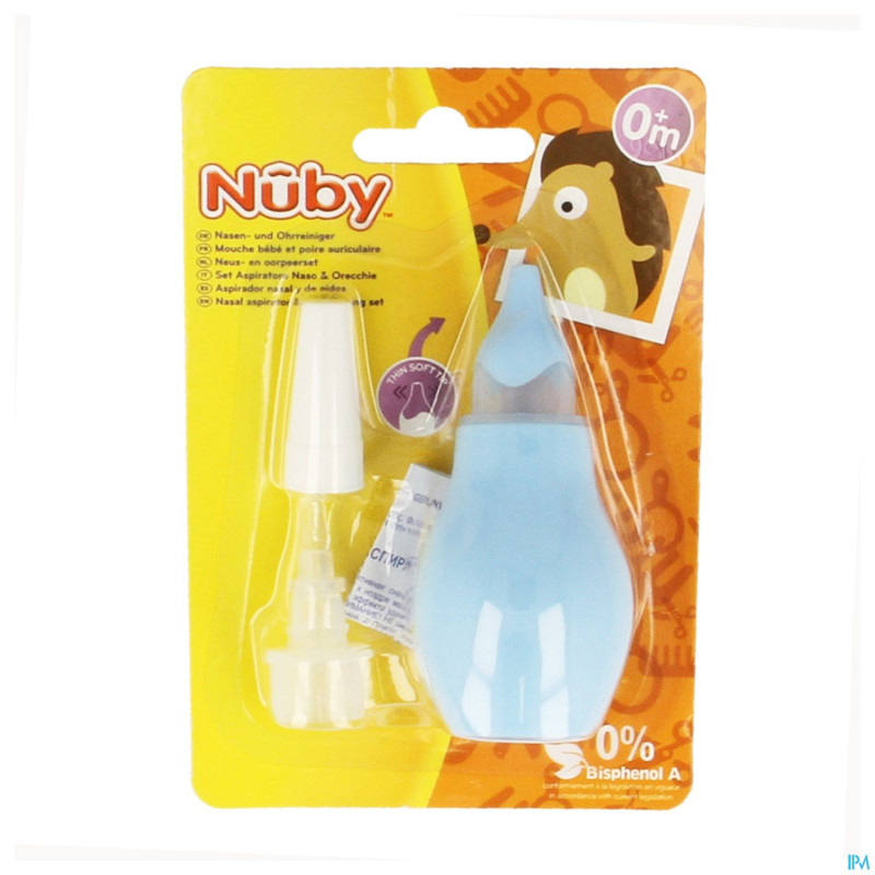 Nuby mouche-bebe poire bout souple