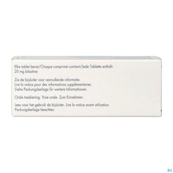 Bellozal 20 mg comp pell 50 x 20 mg