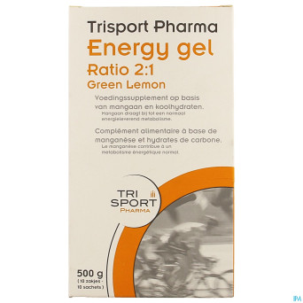 Trisportpharma ratio 2:1 energygel gr. lem. 10x50g