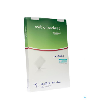 Sorbion sachet s pans adh abs ster 20,0x30,0cm 10