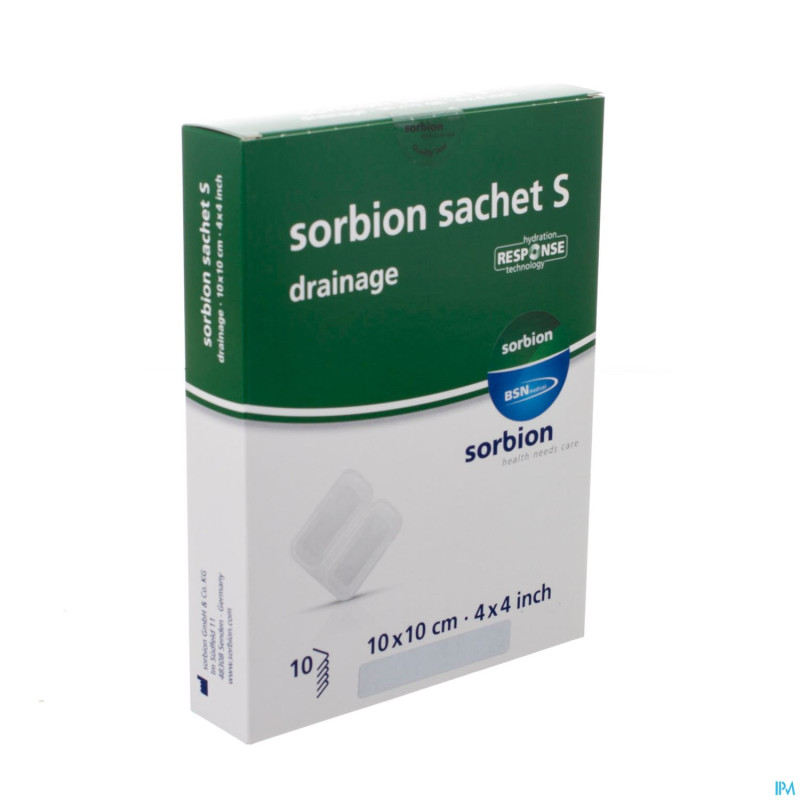 Sorbion sach s split pans adh abs ster  10x10cm 10