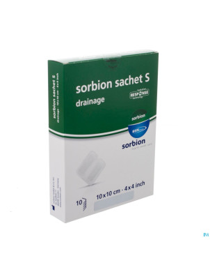 Sorbion sach s split pans adh abs ster  10x10cm 10