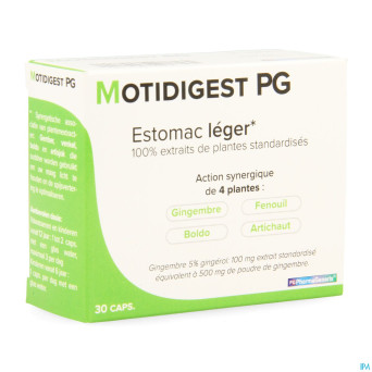 Motidigest pg pharmagenerix caps 30
