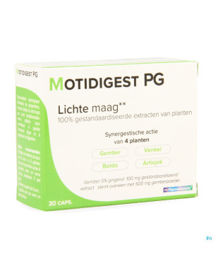Motidigest pg pharmagenerix caps 30