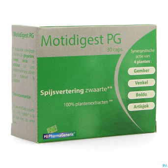 Motidigest pg pharmagenerix caps 30