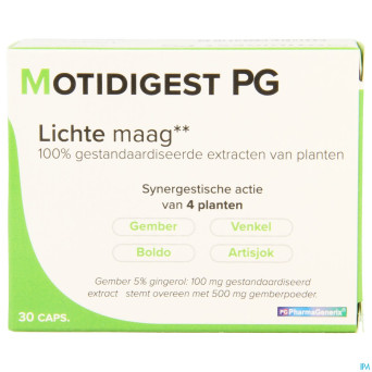 Motidigest pg pharmagenerix caps 30